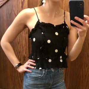 H&M Polka dot top